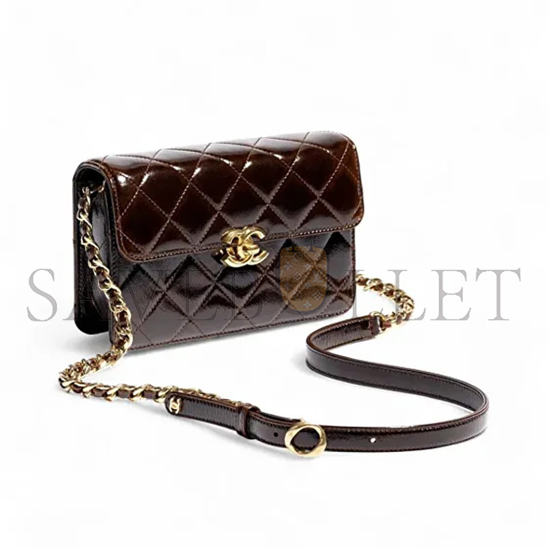 CHANEL MINI FLAP BAG AS5618 (19.5*12*5cm)